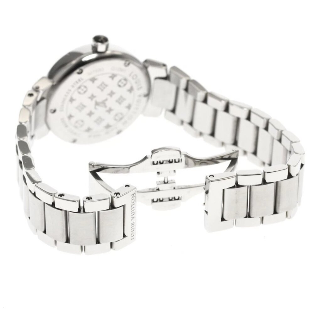 LOUIS VUITTON Tambour Lovely Cup 12P diamond Quartz Ladies Watch - Picture 5 of 7